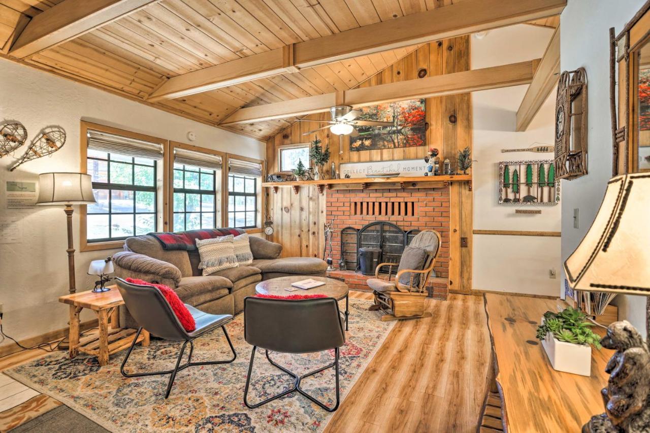 Big Bear Cabin With Deck And Hot Tub, Near Resorts! Big Bear Lake Εξωτερικό φωτογραφία